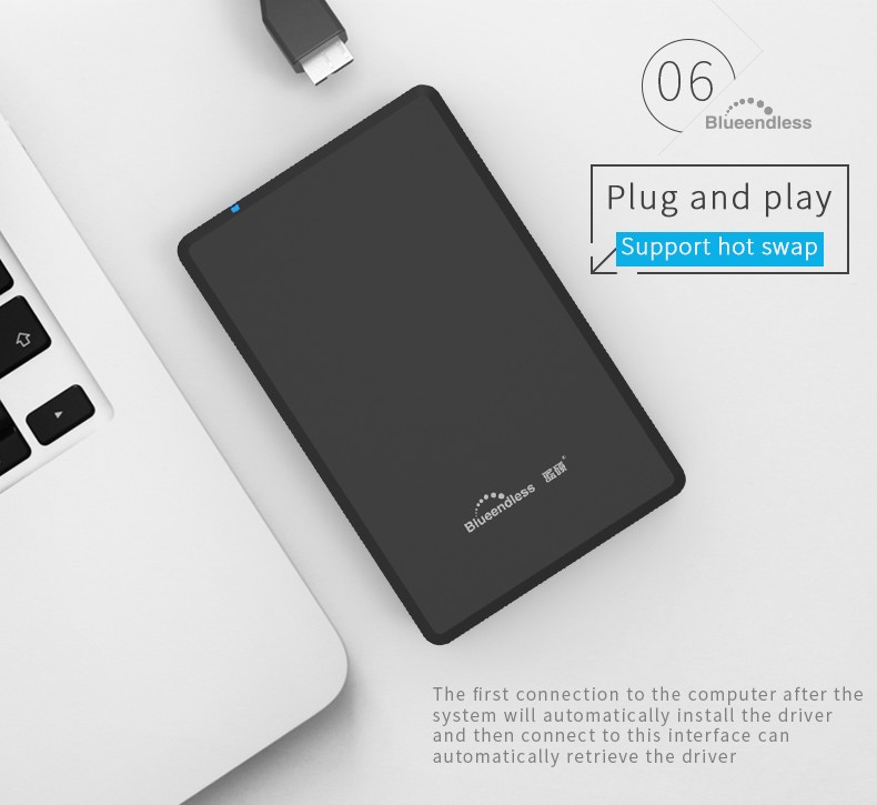 Portable External Hard Disk Drive 2.5" USB 3.0 80GB FOR Notebook Laptop MACBOOK