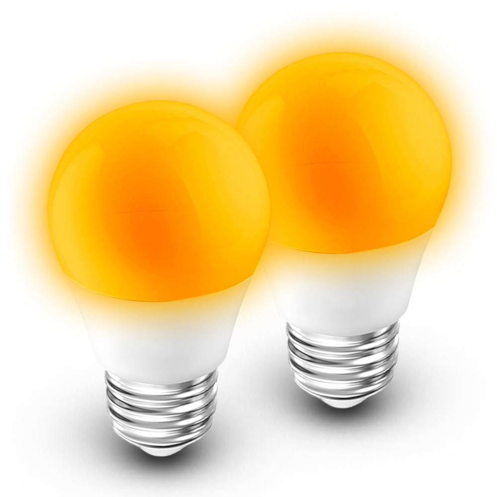 Amber Sleep Light Bulb, Blue Light Blocking, 1800K Warm Light Bulb 25-40W Equ...