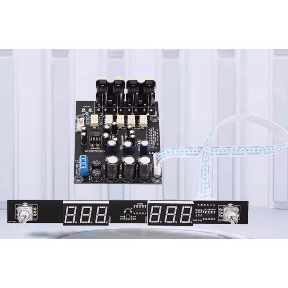 MUSES72320 RCA*4 2.0 Channel Volume Controller Front Board For Home DIY