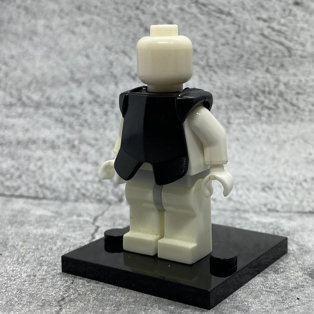 5pack Custom Classic Plain Armor Black Block Accessory for Minifigures E9kjc20