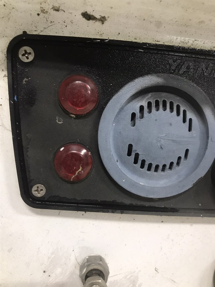 Erickson Sail Boat Yanmar diesel engine ignition switch fuel gauge panel