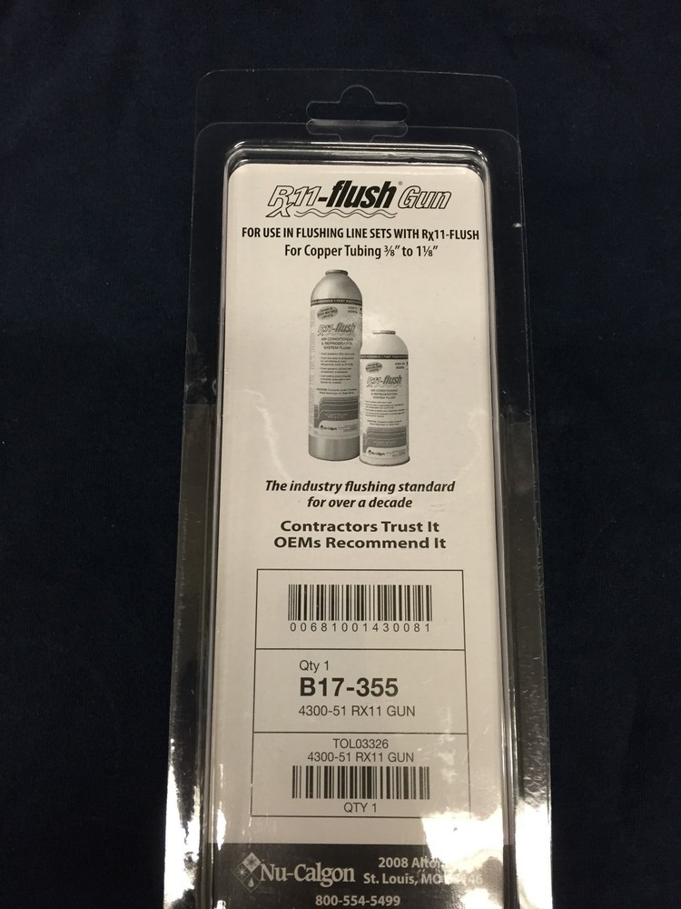 NUCALGON RX11 FLUSH GUN (4300-51)