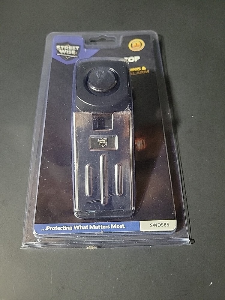 Street Wise Door Stop Alarm Security Sensor Floor