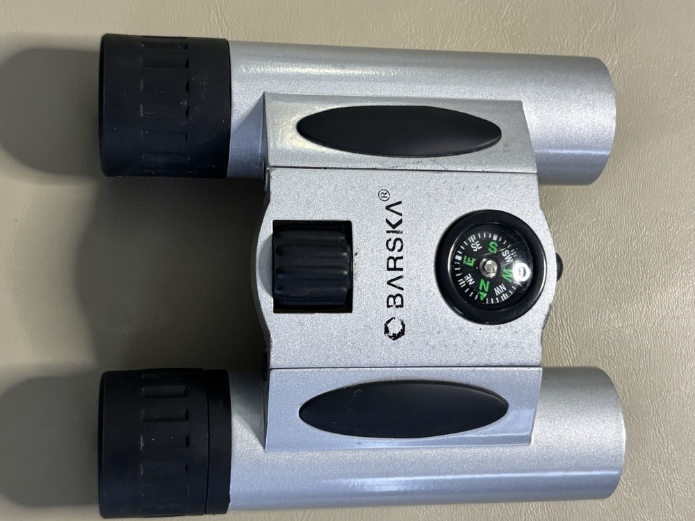 Barska 10x25 Compact Binoculars with Compass