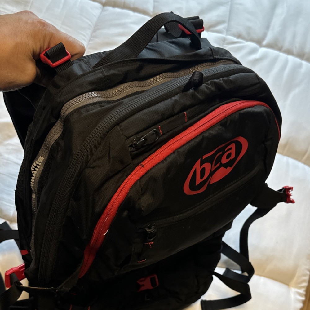 BCA Float 2.0 Float 32 Avalanche Airbag Backpack 32L Black Red Water Resistant