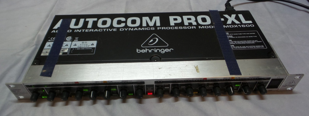 Behringer MDX1600 Autocom Pro-XL Audio Interactive Processor - USED/WORKS