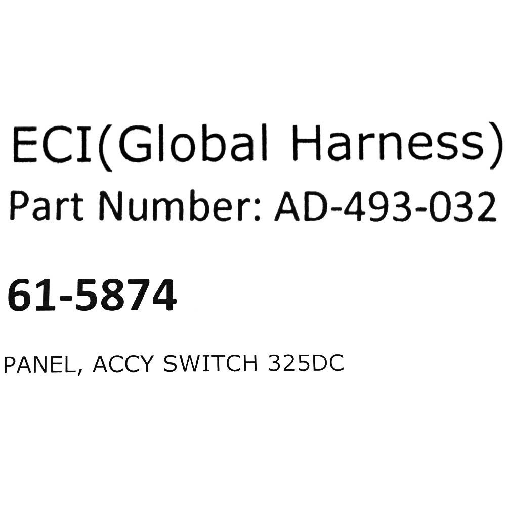 Sailfish Boat Switch Panel 61-5874 | 325 Dual Console Accessory Black