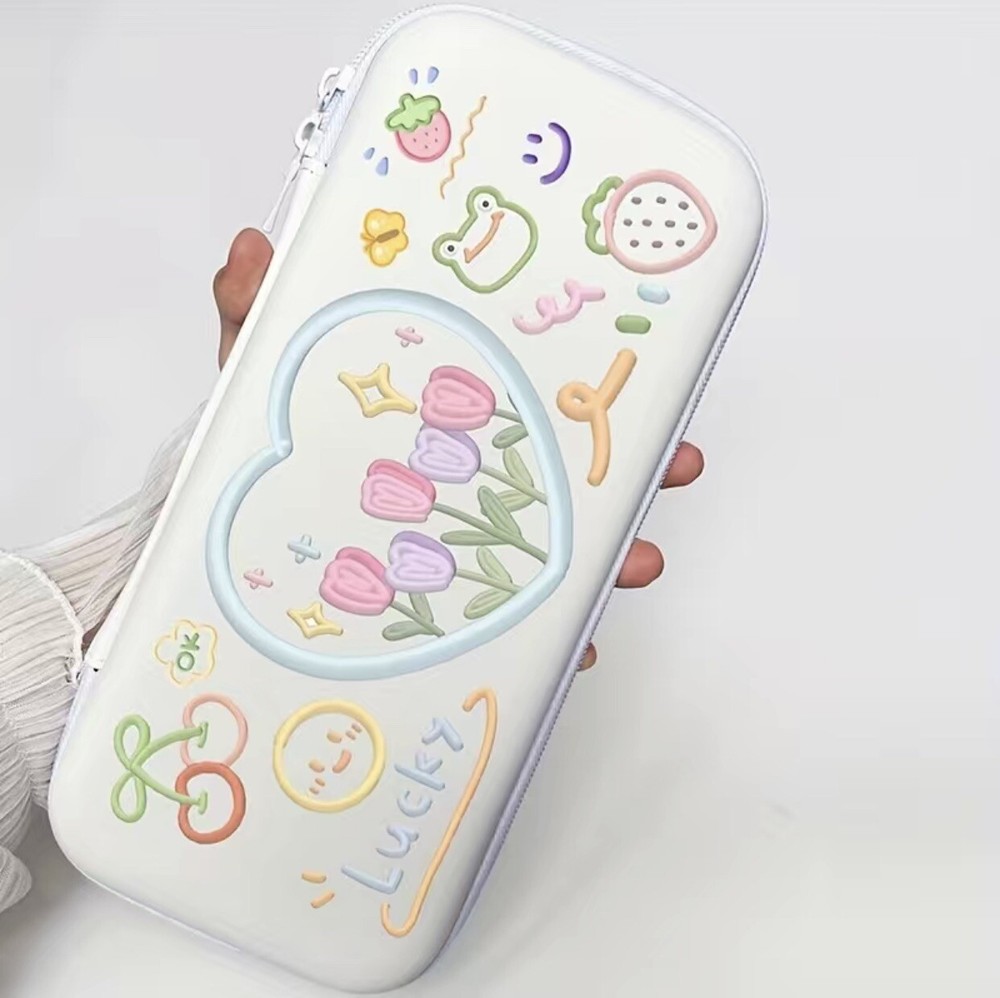 Cute Floral Nintendo Switch Case