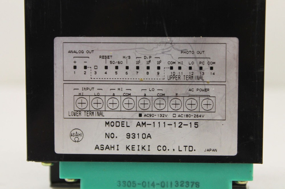 Asahi Keiki AM-111-12-15 Digital Meter