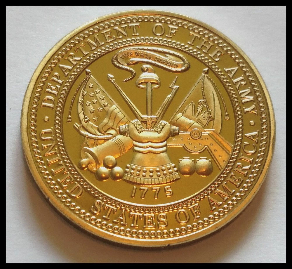 ARMY FIELD ARTILLERY #1457 COLORIZED ART ROUND