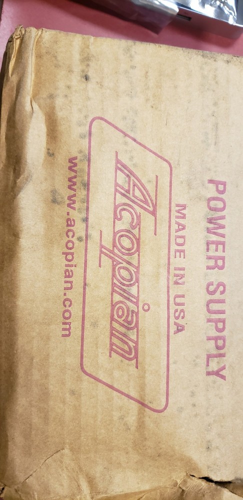 NEW Acopian Power Supply Model A6MT490 ( C2-2D)