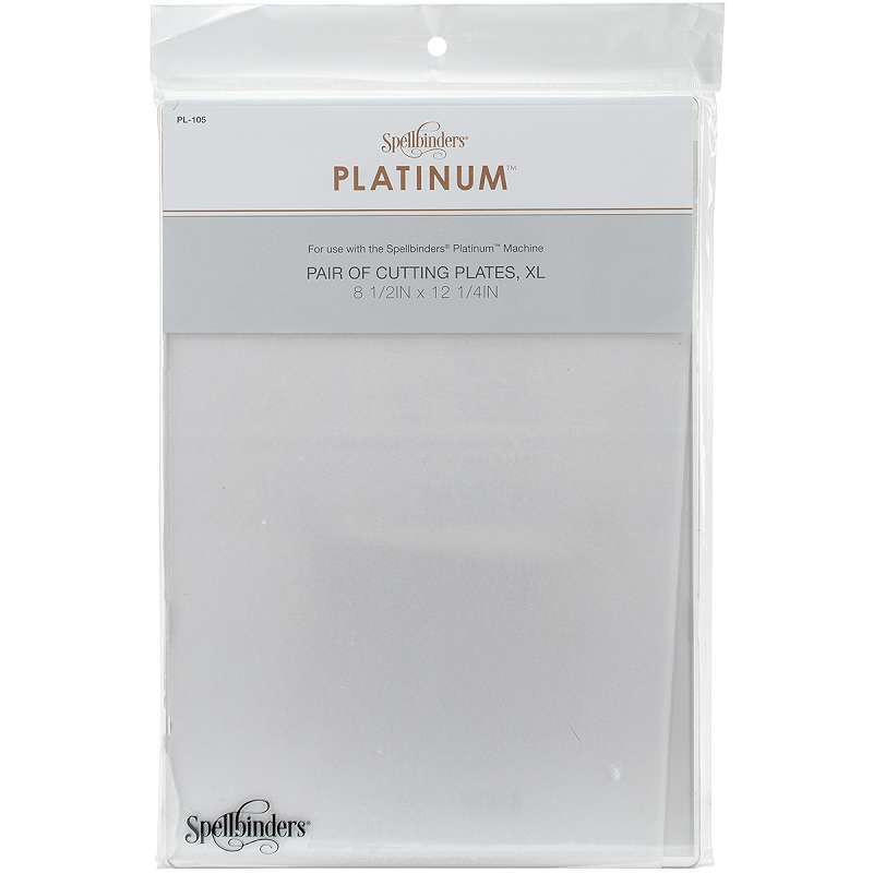 Spellbinders Platinum Cutting Plates 2/Pkg X-Large 12.25"X8.5"