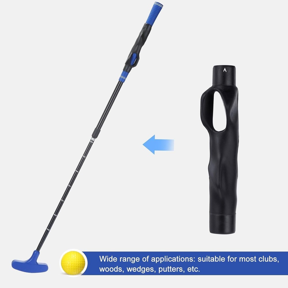 2 Pack Golf Grip Trainer Attachment for Improving Hand Positioning on Club Right