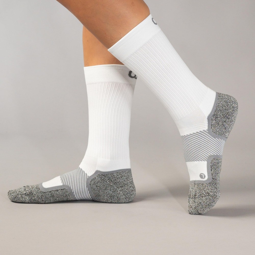 OrthoSleeve Diabetic & Neuropathy Socks (3 Pack) Medium White Crew