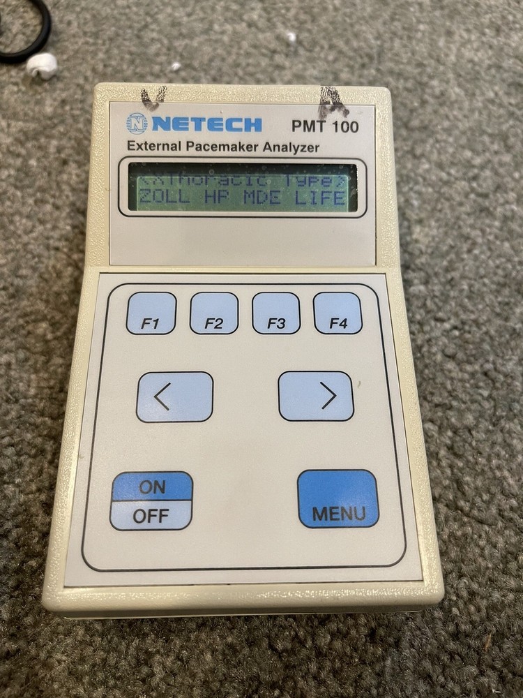 Netech EXPMT 100 Digital Handheld External Pacemaker Analyzer Test EXCELLENT!