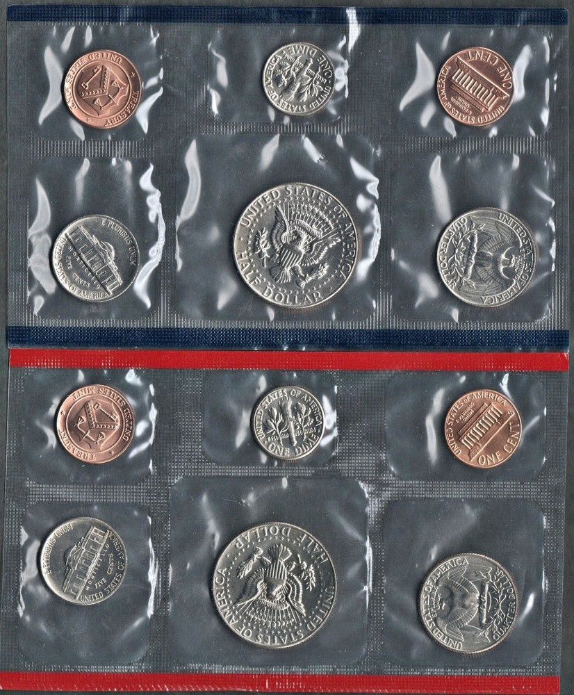 1984 UNCIRCULATED SET IN ORIGINAL US MINT PACKAGING (10 PC)