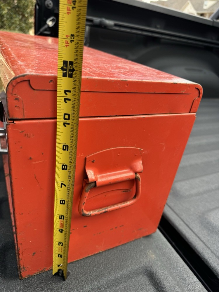 🔴 MATCO TOOLS 3 -DRAW METAL TOOL BOX U.S.A.