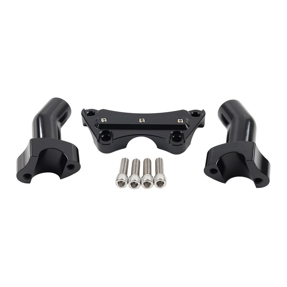 3.5" Handlebar Riser & Top Clamp For Harley Davidson Heritage Softail FXST FLSTN