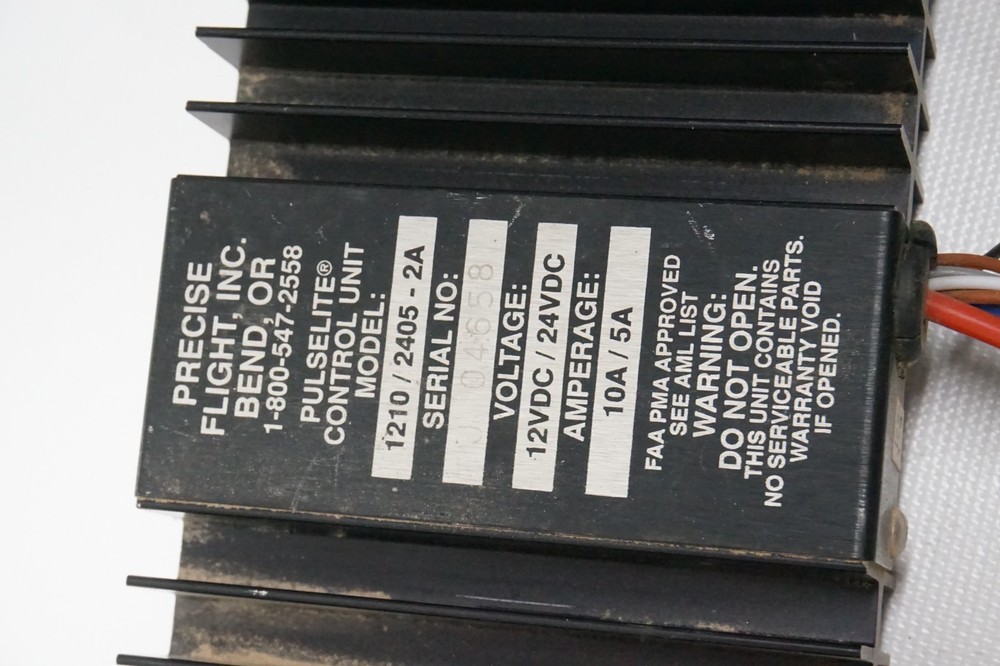 Pulselite Control Unit P/N: 1210/2405-2A