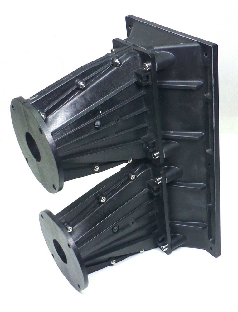 LASE 12.75" x 6.6" Dual 1.4" Line Array Long Throw Horn.