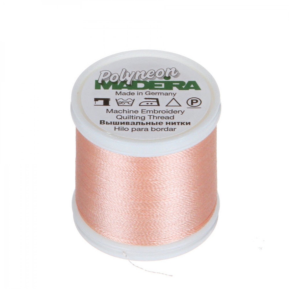 MADEIRA -- Ref. 1653 -- Light Coral Pink -- Polyneon Thread -- #40 -- 440 yards