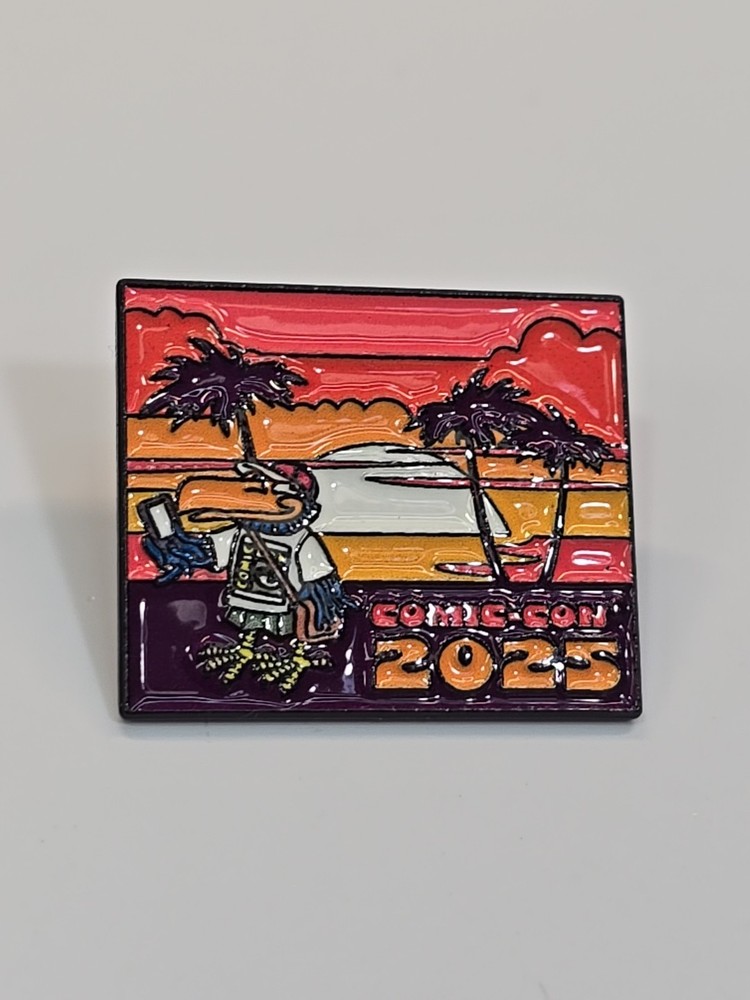 San Diego Comic Con 2025 Souvenir Lapel Pin