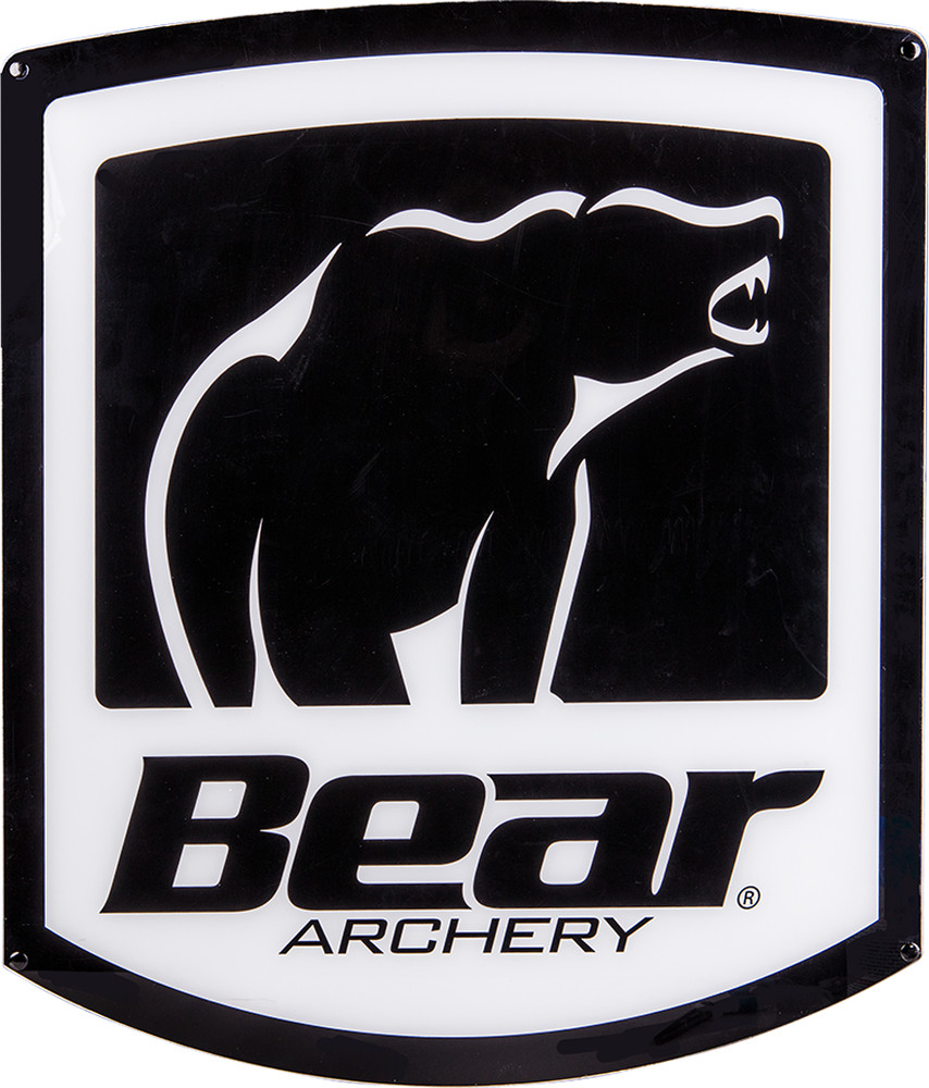 Bear Archery Logo LED Sign