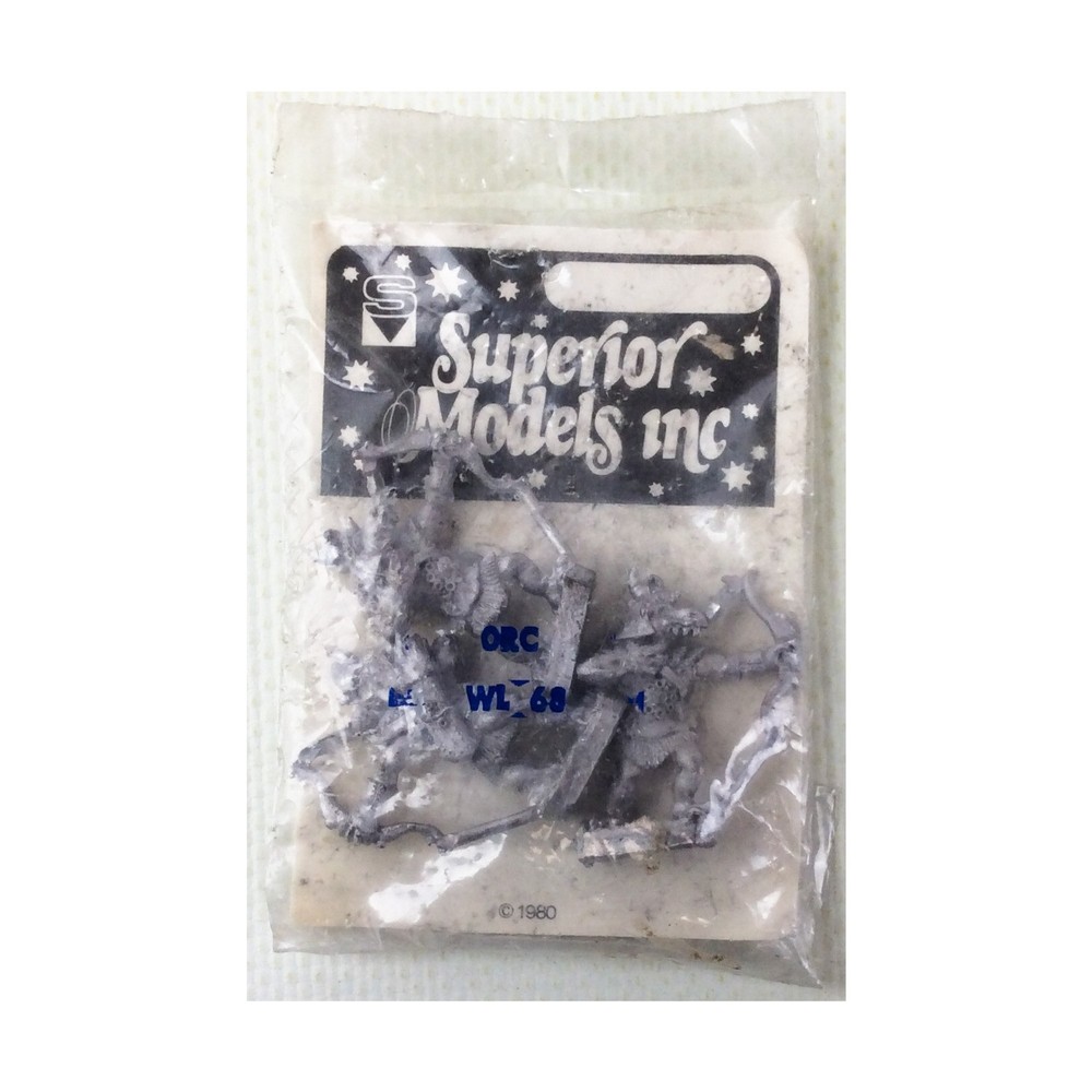 Superior Wizards & Lizards 25mm Orcs w/Bows Pack New