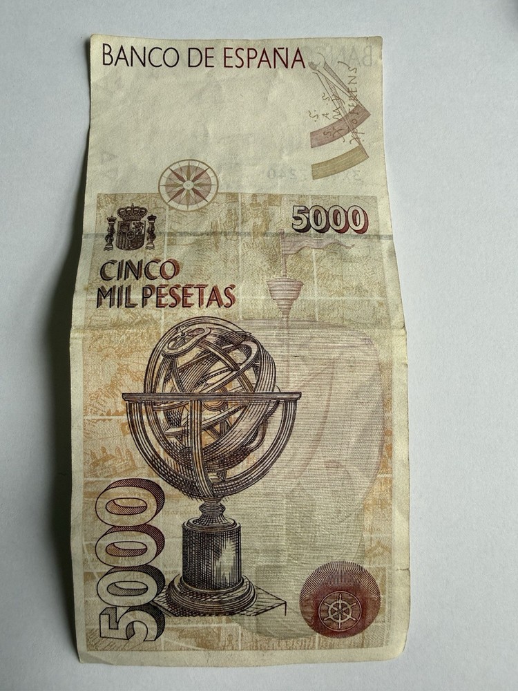 BANCO DE ESPANA. SPAIN 5000 PESETAS. 1992