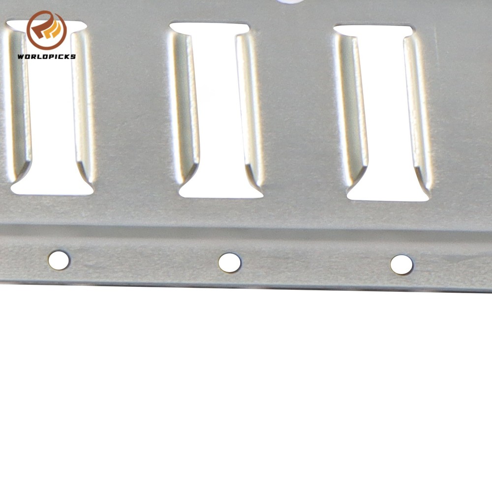 5' E Track Tie Down Rail 6 Pieces, Silver Galvanized, Universal Cargo Rail