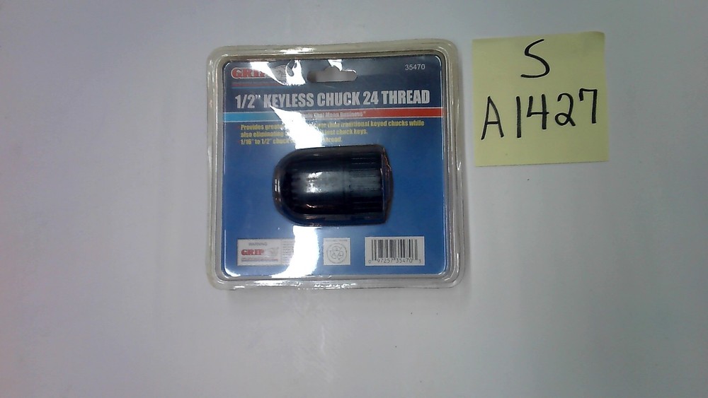 1/2 INCH KEYLESS CHUCK 20 THREAD