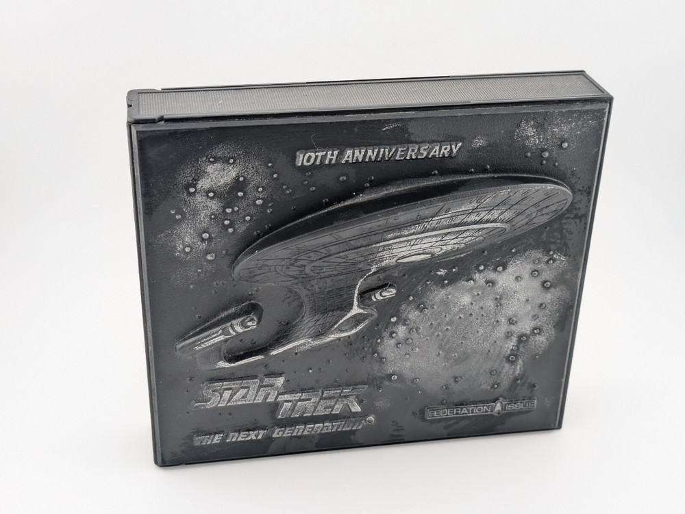 Star Trek Next Generation Commemorative Enterprise Quad CD Jewel Case - Empty
