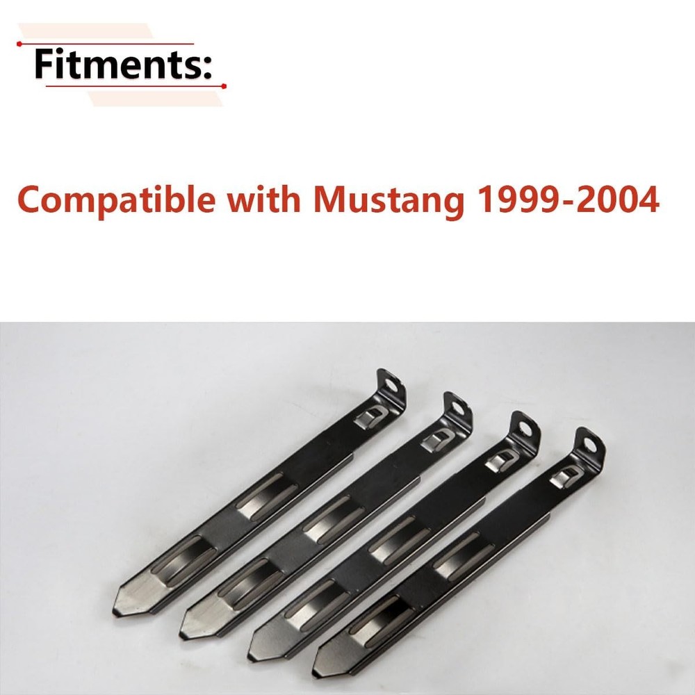 4PCS Headlight Mounting Installation Retainer Clip Tab Compatible with Mustang 1