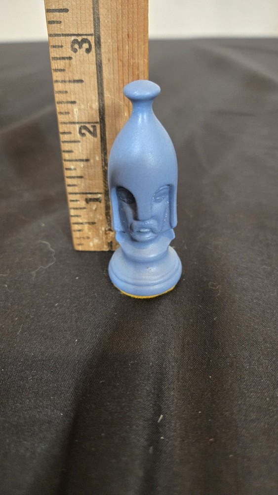 2.5" Mid Century Duncan Blue Pawn Chess Replacement