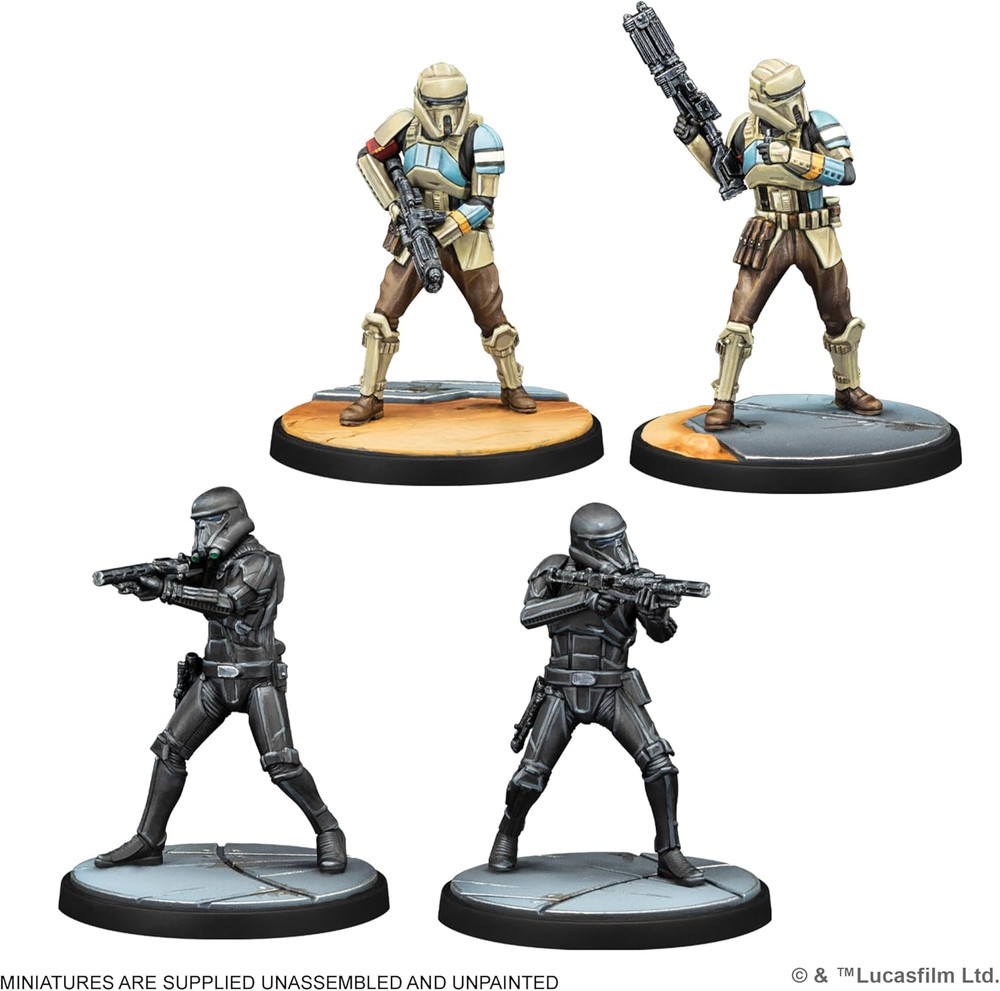 Star Wars Shatterpoint Deploy the Garrison Squad Pack - Tabletop Miniatures Game