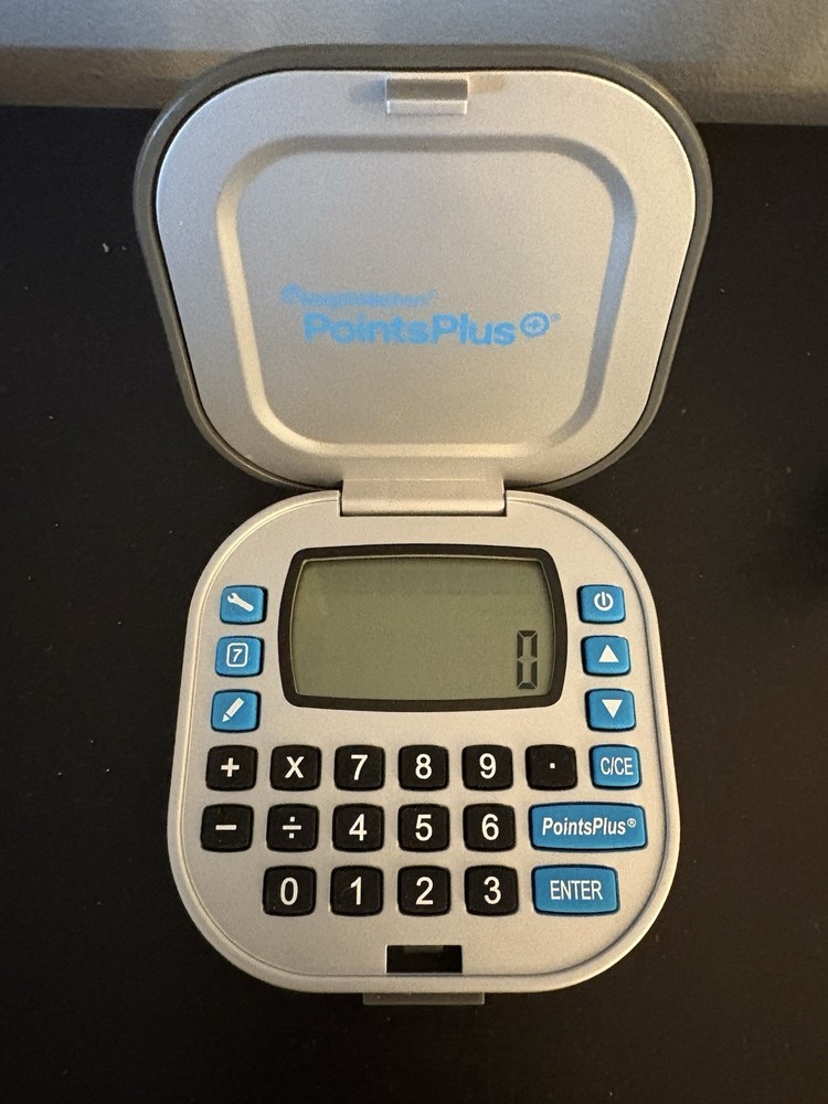 Weight Watchers Points Plus Calculator w/Daily & Weekly PointsPlus Tracker NAC5A