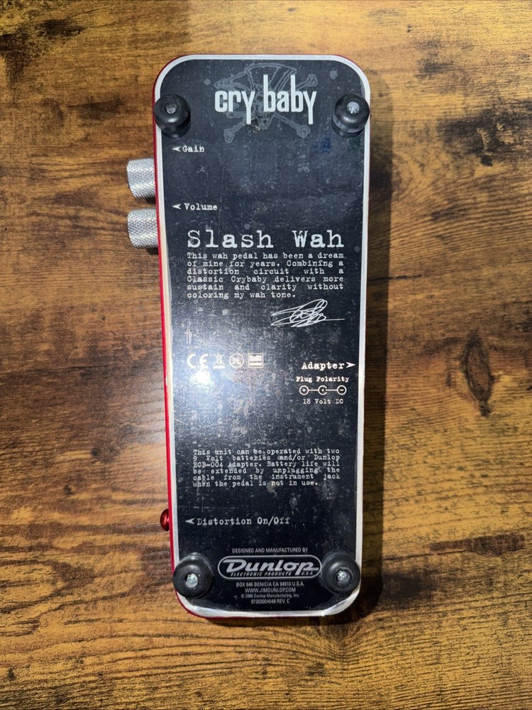 CRYBABY SLASH - TESTED