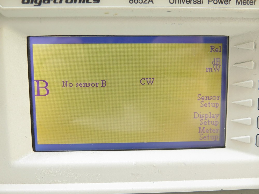 Gigatronics 8652A RF Power Meter Option 12