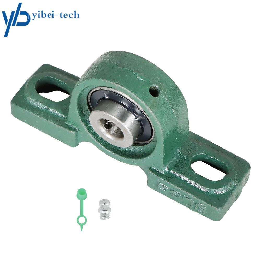 4 Piece 1/2" Bore UCP201-8 Solid Base Pillow Block Bearing Self Aligning 2 Bolt