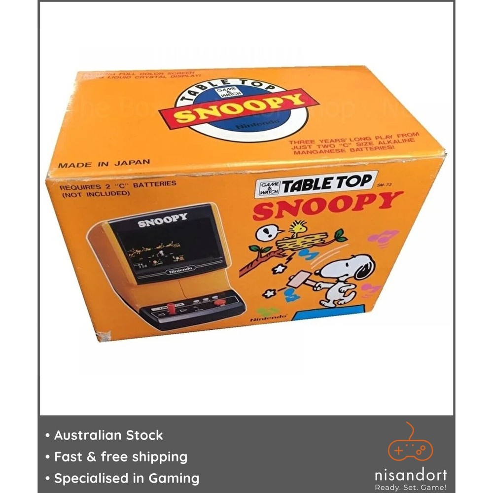 Nintendo Game & Watch Table Top Box Protector - Australian seller