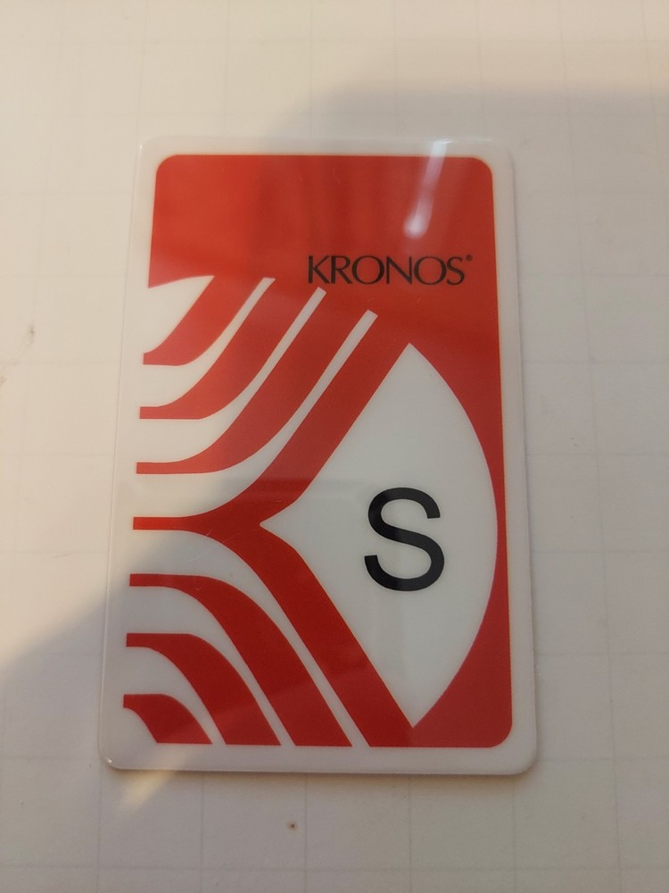 Kronos Supervisor Card S Card