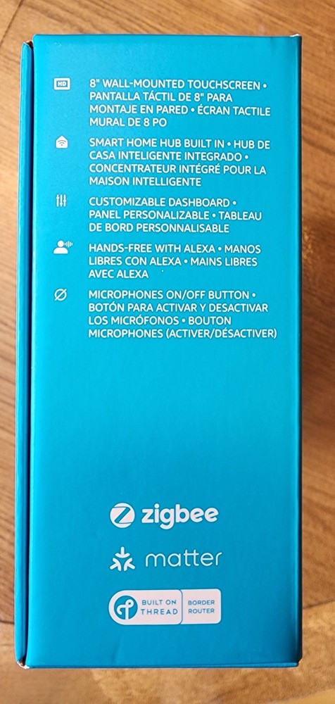 New Amazon Echo Hub 8" Smart Home Control Panel with Alexa White