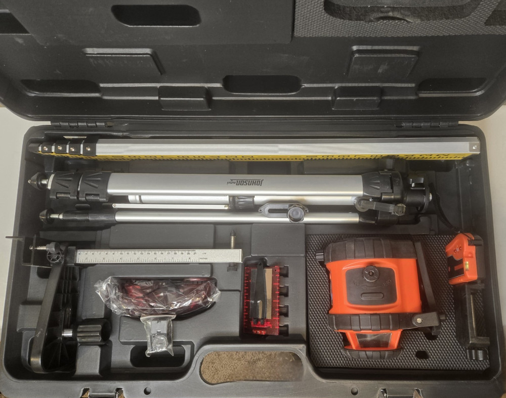 Johnson Self-Leveling Rotary Laser System 40-6517