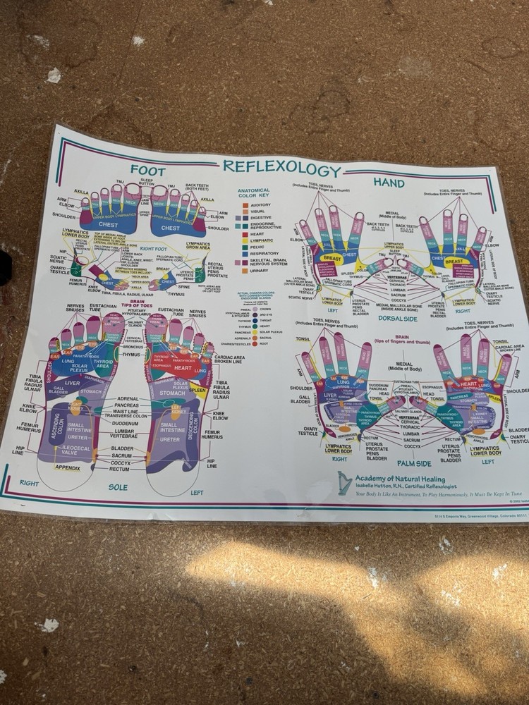 REFLEXOLOGY Poster 2002 used
