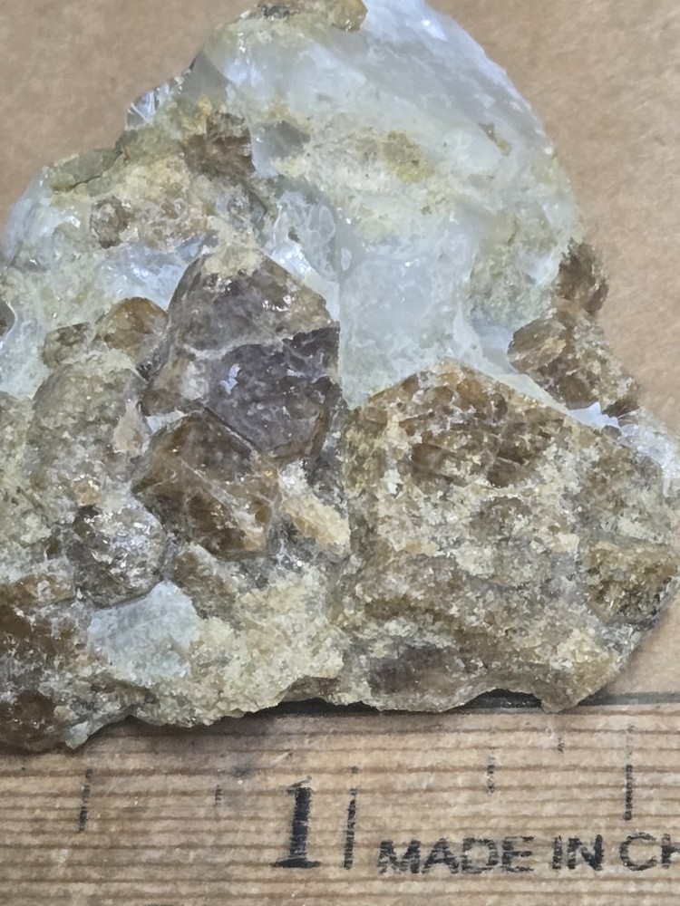 Beautiful Grossular garnet from Bishop