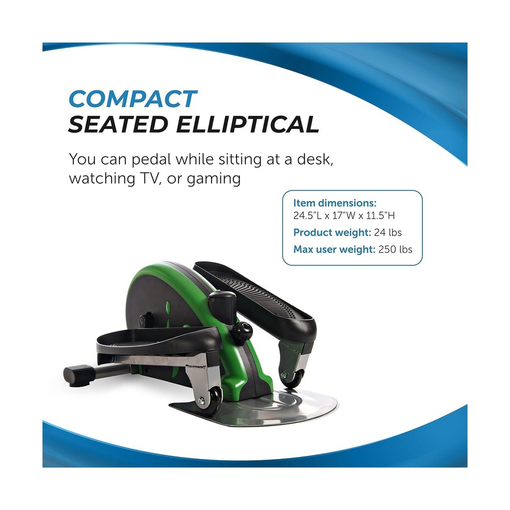 Stamina Inmotion Compact Strider Foot Exercise Machine - Under Desk... Fast Ship