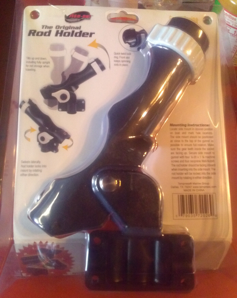 Tempress Fish-On! Rod Holder with Side Mount 72026 one pair S2-LH