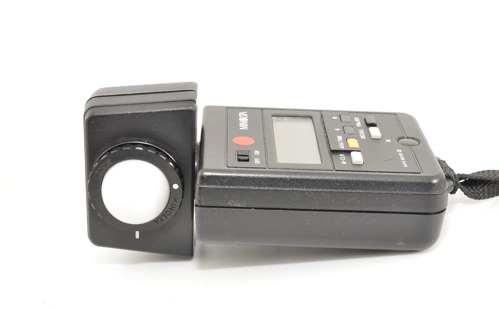 Minolta Auto Meter III F Light Exposure Meter Strap From JAPAN #3131