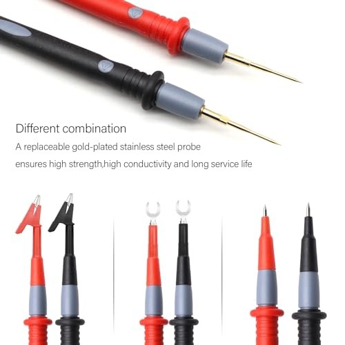 22-Piece Multimeter Test Lead Kit, Back Probe Test Leads,Multimeter