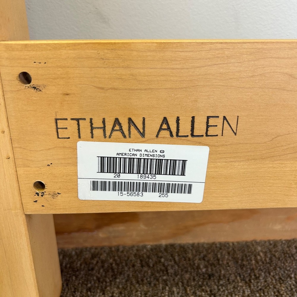 Ethan Allen American Dimensions Solid Maple Twin Size Headboards (Pair)